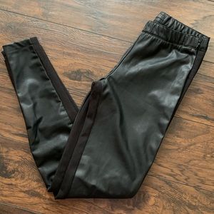 Zara Leggings, front leather